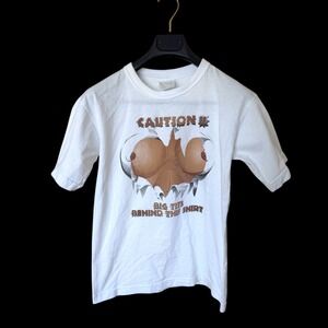 Vintage 2003 Mexico Spring Break T-Shirt White Mens Small Funny